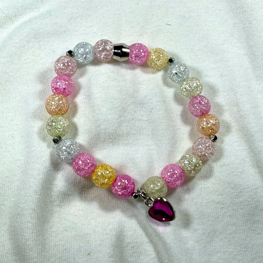 Multi color popcorn crystal